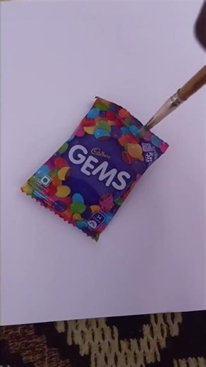 how to draw 3D chocklet part 12 #shorts #o2k