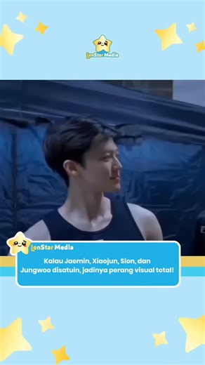 LenStar Media 📺✨ on Instagram: "Empat visual line ini kayak keluar dari webtoon, ganteng semua dan punya vibe masing-masing. Fans langsung auto zoom tiap kamera geser—gak mau kelewatan! Follow @lensestar buat softlens yang bikin look kamu makin standout, dan @lenstarmedia buat momen ganteng overload dari idol favorit! #Jaemin #Xiaojun #Jungwoo #Sion #Lensestar #lenstarmedia"
