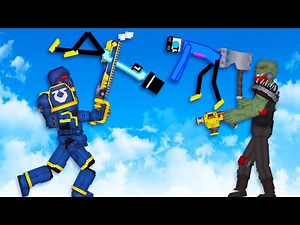 We Get Chopped Up By Space Marines and Orks in People Playground!