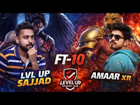 TEKKEN 8 AMAR XR [KING] VS LVL UP SAJJAD [DEVIL JIN] FT-10