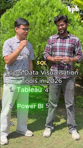 Data That Moves! 📊 The Top 5 Data Visualization Tools of 2026