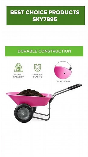 TOP—5. Best Garden Wheelbarrows 2026