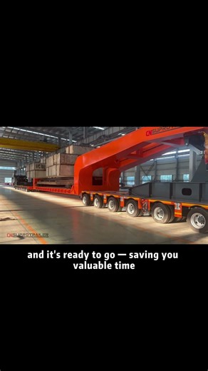 No Disassembly Girder Bridge, Just Fast Transformer Loading!#heavytransport #girderbridge