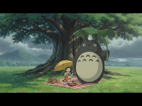 Totoro’s Secret Rain Adventure! ✨ The Magic of Studio Ghibli