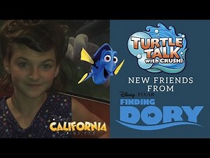 Turtle Talk with Crush meets Finding Dory | Disney California Adventure