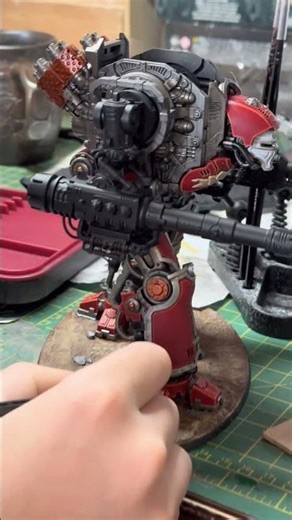 Knight Dominus: My Most Ambitious ‘Eavy Metal Auction Piece (70% Complete WIP)