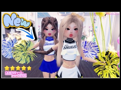 HOW TO FIND THE CHEERLEADER SHIRT AND SPARKLY POM POM DRESS TO IMPRESS ROBLOX