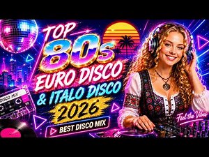 TOP 80s ITALO DISCO LIVE 🎵 Golden Retro Hits • Euro Disco • Synthwave Classics 2026