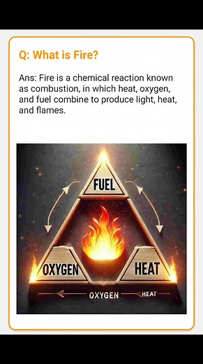 54K views · 855 reactions | Fire is a chemical reaction known as combustion, which is the combination of heat, oxygen and fuels to produce heat, or light. #hotwork #fire #fireworks #firesafety @top fans @follower | Safety Master | Facebook