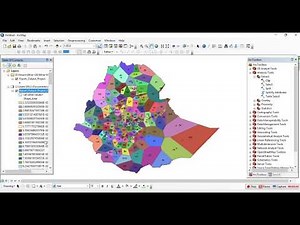 Calculate Areal Mean Precipitation using Thiessen Polygon in ArcMap