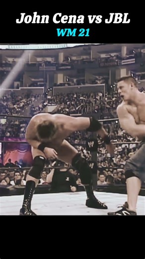 John Cena vs JBL. WrestleMania 21. WWE Championship