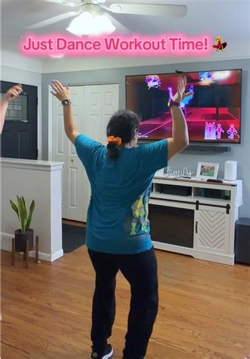 Have you guys tried this one? 😂 I could not stop laughing the entire time! In full transparency, I had never done this dance before and it’s an Extreme, which means it’s the hardest level. Let’s just say, I gotta do this one a few more times so I don’t look like a fool! 😆 But don’t forget: dancing is about having fun while moving your body and Playing Just Dance with your kids makes it that much better! 💕 “Bad Romance” on Just Dance game playable on any console or YT. #danceworkout #dance #at