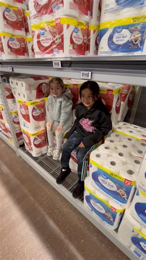 24 sleep over challenge at Walmart