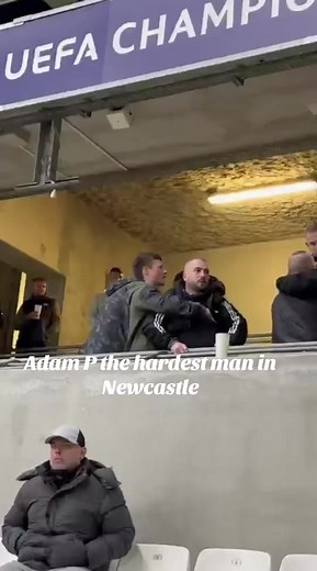 Adam P the hardest man in any stadium he enters #NUFC #awaydays #NewcastleUnited #doorman