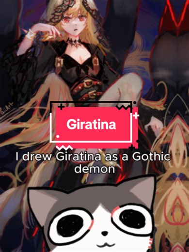 Giratina Alter Form gijinka drawing