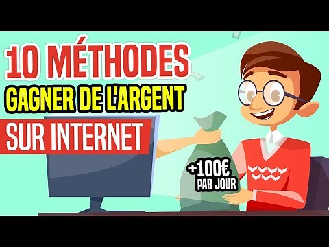 10 Méthodes pour GAGNER DE L'ARGENT sur Internet - Idées de Revenus Passifs en Ligne