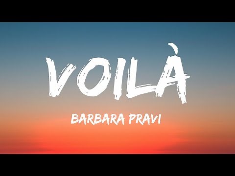Barbara Pravi - Voilà (Lyrics) France 🇫🇷 Eurovision 2021 | 1 Hour Best Songs Lyrics ♪