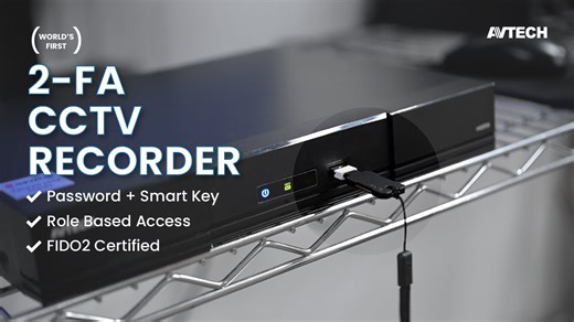 🔐 𝑵𝒆𝒙𝒕-𝑮𝒆𝒏𝒆𝒓𝒂𝒕𝒊𝒐𝒏 𝑪𝑪𝑻𝑽 𝑺𝒆𝒄𝒖𝒓𝒊𝒕𝒚 𝒊𝒔 𝑯𝒆𝒓𝒆! Say goodbye to weak passwords 👋 Introducing the 𝘄𝗼𝗿𝗹𝗱’𝘀 𝗳𝗶𝗿𝘀𝘁 𝗙𝗜𝗗𝗢𝟮™ 𝗰𝗲𝗿𝘁𝗶𝗳𝗶𝗲𝗱 𝟮𝗙𝗔 𝗖𝗖𝗧𝗩 𝗥𝗲𝗰𝗼𝗿𝗱𝗲𝗿 𝗯𝘆 𝗔𝗩𝗧𝗘𝗖𝗛. ✅ Password-less login ✅ FIDO2 hardware key support ✅ Strong protection against hacking & cyber attacks ✅ Ideal for banks, offices, factories & critical sites Your surveillance system deserves 𝙚𝙣𝙩𝙚𝙧𝙥𝙧𝙞𝙨𝙚-𝙡𝙚𝙫𝙚𝙡 𝙘𝙮𝙗𝙚𝙧 𝙨𝙚𝙘𝙪𝙧𝙞𝙩𝙮. #avtech #CCTVCam