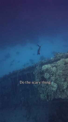 Easy To Say but Hard to do Yes. But there is a very fine line between Fear and Excitment. Before you jump out of a plane, speak in front of a huge crowd or go diving with Sharks, you might be terrorized or terrified. But how do you feel after …? Accomplished , Proud, Changed… Taking on challenges is worth risking to lose a version of yourself to a better one. You cannot fail when you do something you are afraid of doing. And even if the experience is not the one you expected , you’ll get to know