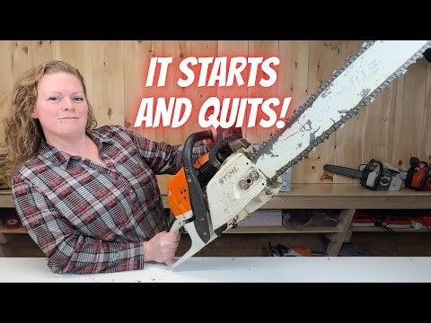 A Multitude Of Problems: Stihl MS 362 Hard To Start, Quits, Won't Restart!