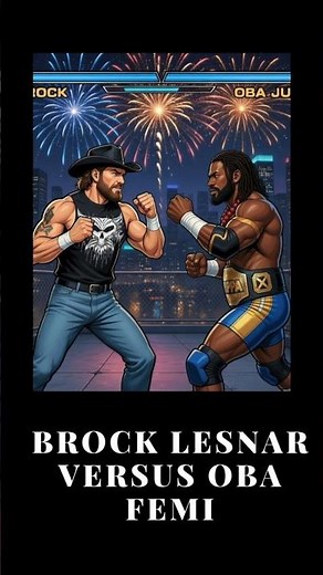 Brock Lesnar Versus Oba Femi