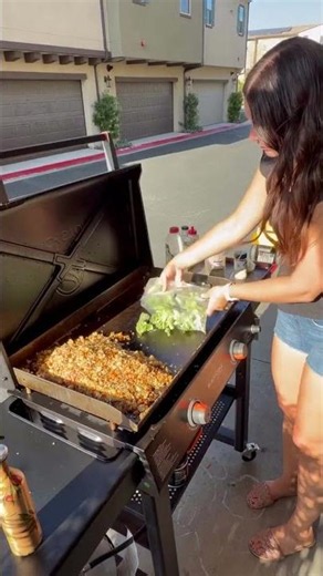 Easy Blackstone recipe, hibachi on the Blackstone