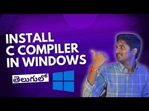 Install C Compiler (MinGW) on Windows | Easy Telugu Tutorial for Beginners | Lokesh Nalabothula