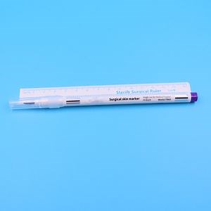 [Hot Item] Surgical Multi-Tip Skin Marker Pen with Sterile Package and Ruler