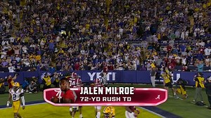 The Tide was running wild in Baton Rouge! #RollTide | Dunkin' | University of Alabama Athletics
