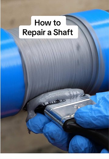 How to Repair a Damaged Shaft with Belzona Solutions