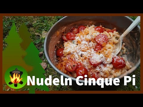 Pasta alla Cinque Pi - Nudeln mit Italienischer Tomaten-Sahne Sauce