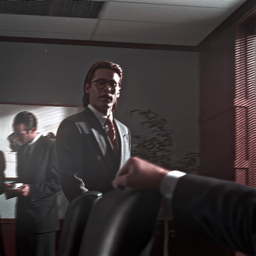 Patrick Bateman Haircut Edit from American Psycho