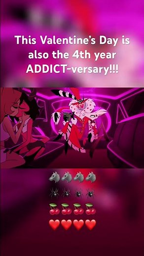 Thank you all for the Addict love over the years, we’re gonna keep it going! ❤️❤️❤️❤️ #HazbinHotel