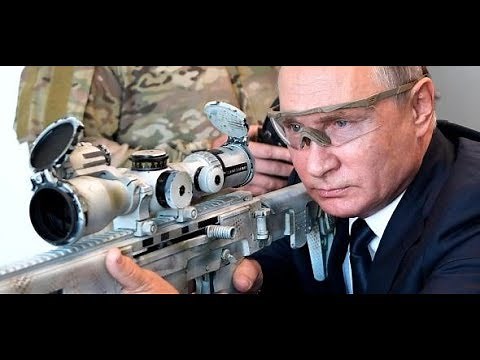 RUSSISCHER MACHO: Putin testet Kalaschnikows neuestes Sniper-Gewehr