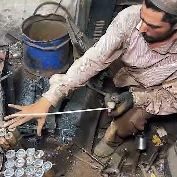 Forging a Wheel Spanner from a Rusted Ship Anchor Chain