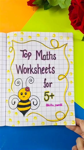 ✨ Top Maths Worksheets for Kids (5 ) ✨Fun, colorful, and engaging worksheets to make learning math easy and enjoyable for little ones 🐝➕✏️. From addition to counting activities, these worksheets help build strong number sense and problem-solving skills! 🌈📘#MathWorksheets #KidsLearning #PreschoolMath #KindergartenActivities #EarlyMathSkills #AdditionWorksheets #FunWithNumbers #Homeschooling #MathIsFun #LearningThroughPlay | Renu Bala