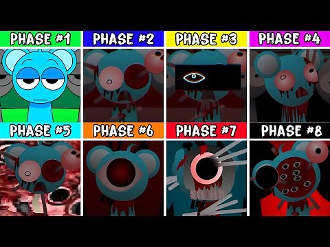 Incredibox Sprunki: Pyramixed From Phase 1 To Phase 8 FULL Animated