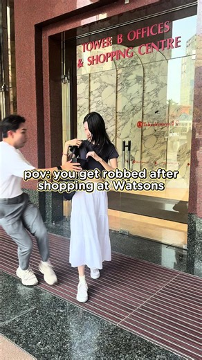POV: Of all days for this to happen… it HAD to be after a Watsons haul 😭🛍 Can you blame them for eyeing the bag though? 👀 From 10–13 Sep, stock up on Personal Care favourites with: ✨ 25% OFF 1 Item ✨ 30% OFF 2 Items ✨ BUY 1 GET 1 on selected Personal Care products across Hair, Oral, Body Wash, Men’s & Fem Care 💚 BRB, holding onto our Watsons bag a little tighter today. 🤭 T&Cs apply. #WatsonsSG #fyp