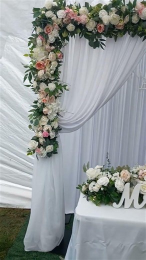 Decoración en colores pastel para boda. #flowers #wedding #event #weddingdecor