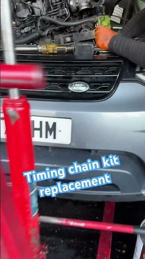 Land Rover discovery in for timing chain kit replacement