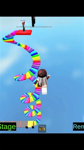 This disappearing bridge is insane 🤯 #roblox #robloxedit