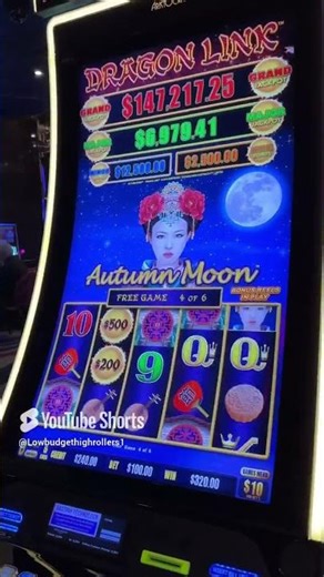 $100 BET BONUS JACKPOT! DRAGON LINK!