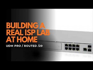 Building a test ISP Lab at Home | Routed /29, UDM Pro (No NAT), Failover Testing