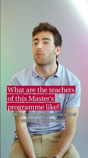 What are the teachers like? Economics & Business master’s programmes at the UvA