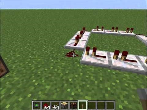 Minecraft - How to make endless redstone circuit