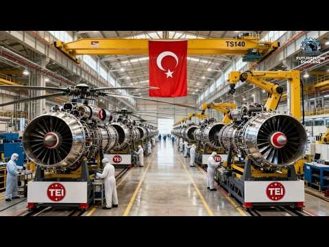 TEI Engine Plant Secrets EXPOSED - The Future of Helicopter Turboshafts