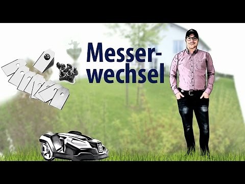 Husqvarna Automower® 420 Messerwechsel