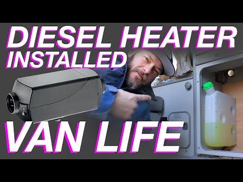 Chinese Diesel Heater Install In a Volkswagen Westfalia - Living The Van Life