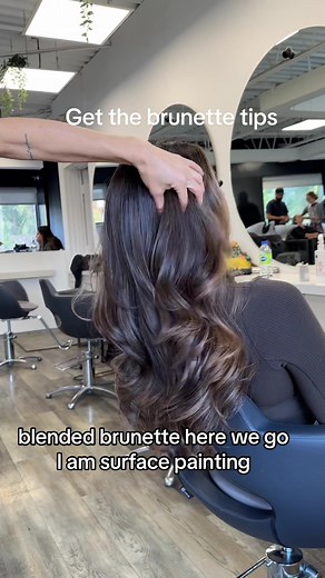 Balayage Technique: Step by Step for Brunettes