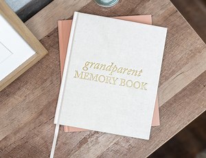 Grandparent Memory Book: Linen Keepsake Photo Album, Grandma/grandpa Gift - Etsy